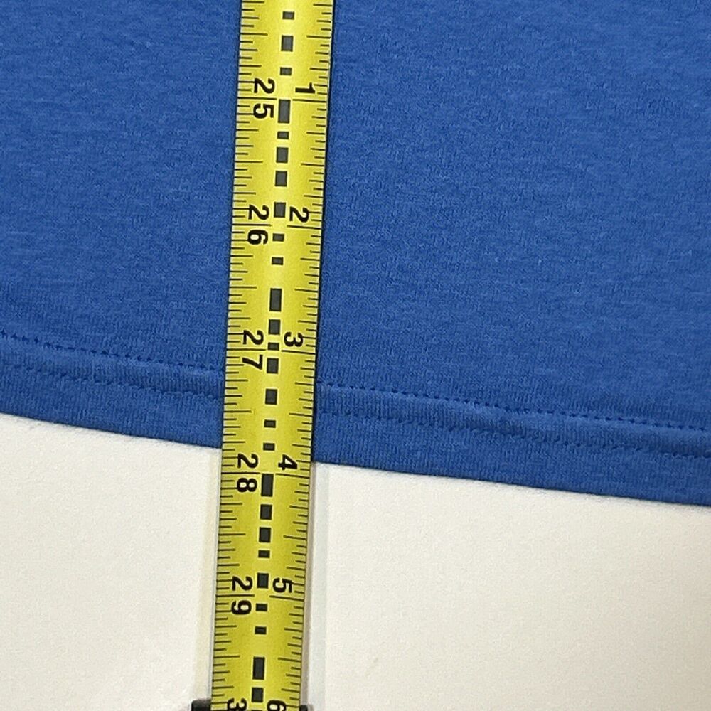 Detroit Lions Shirt Adult Small Blue NFL Football Logo Mask Tee Men - Picture 12 of 12